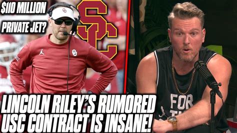 We have our first unconfirmed report on Lincoln Rileys USC contract, and its pretty wild if true. . Lincoln riley contract usc details
